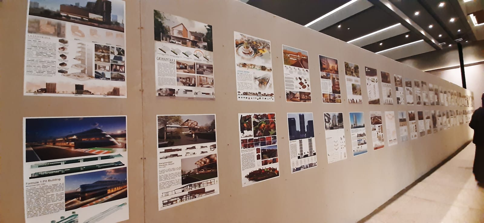 Suasana pameran Architecture Fair UI 2026 di Indonesia Design District PIK 2 Jakarta