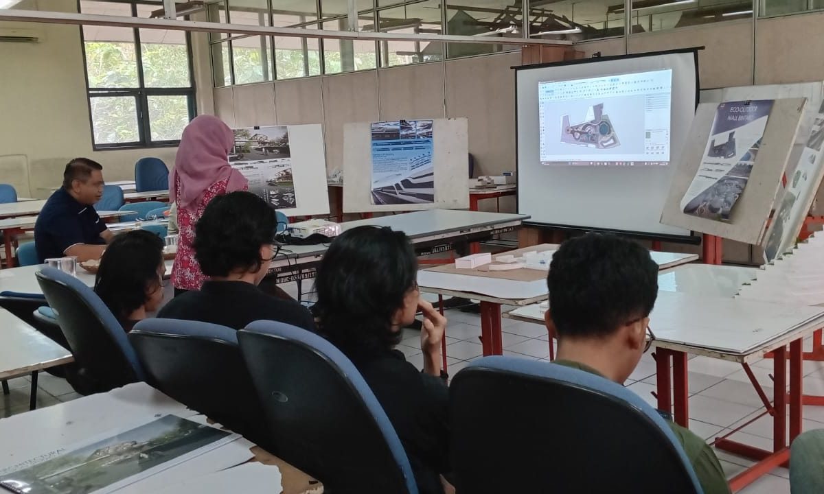 Kolokium Studio Perancangan Arsitektur 5 ITI bersama alumni praktisi arsitek